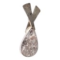 Pendentif en argent 925 Jaspe Crazy (79A)