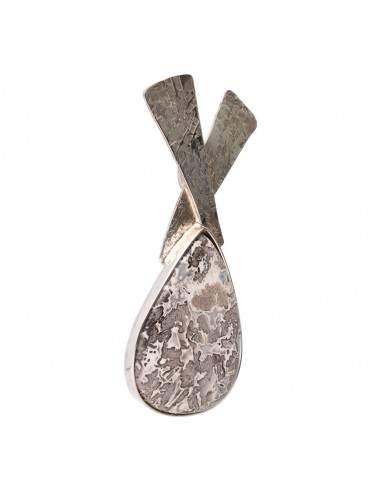 Pingente Jasper Louco em prata 925...