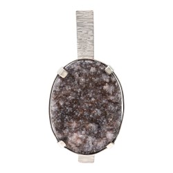Pendente in Amatista in Argento Sterling 925 (31B)