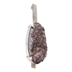Pendente in Amatista in Argento Sterling 925 (31B)