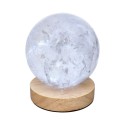 Base Luminosa LED USB de Madeira