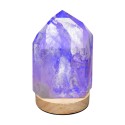 Base de Luz LED de Madera USB