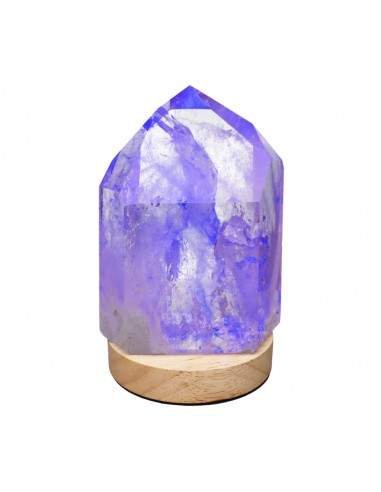 Support USB en bois pour lampe LED -...