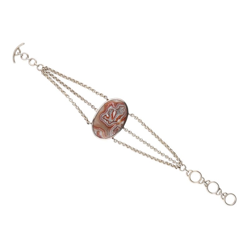 Bracciale in Giada Crazy in Argento Sterling (51B)