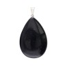 Pingente de gota de ouro azul