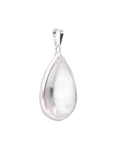 Silver Plated Quartz Drop... 2