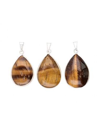 Pendente Goccia di Occhio di Tigre...