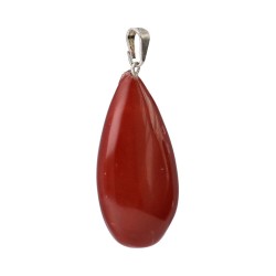Pendente Goccia di Giada Rossa
