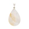 Heated Citrine Drop Pendant
