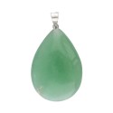 Colgante Gota  de Cuarzo Verde