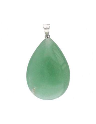 Ciondolo Goccia di Quarzo Verde
