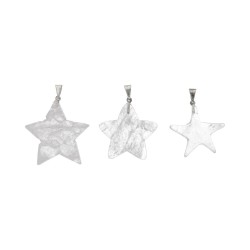 Collana a forma di Stella in Quarzo