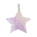 Pingente de estrela ametista