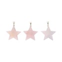 Star in Rose Quartz Pendant