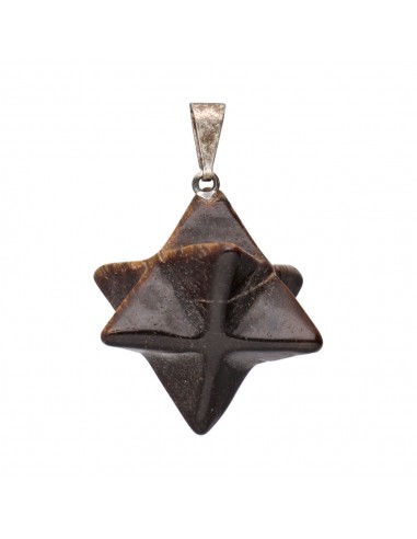 Tiger Eye Merkaba Pendant