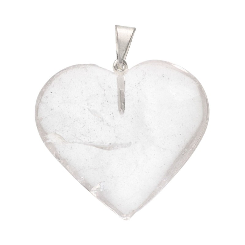 Ciondolo Cuore di Quarzo