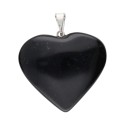Obsidian Heart Pendant