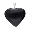 Ciondolo Cuore di Obsidiana