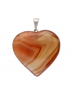 Carnelian Heart Pendant