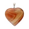 Carnelian Heart Pendant