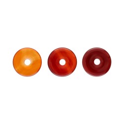 Donut de cornalina pequeno