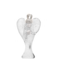 Pendentif ange en quartz blanc
