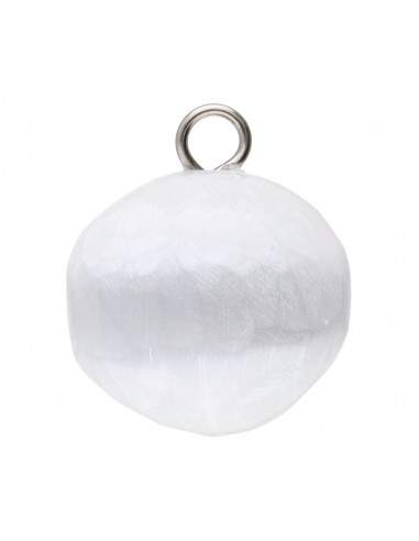 Ciondolo di Selenite a forma di sfera