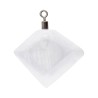 Pendente di Selenite Rombo
