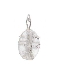 Tree of Life Quartz Pendant...