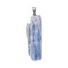 Pendentif en cyanite brute plaquée argent