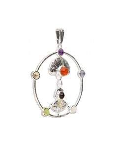 Pendentif Bouddha et fleur... 2