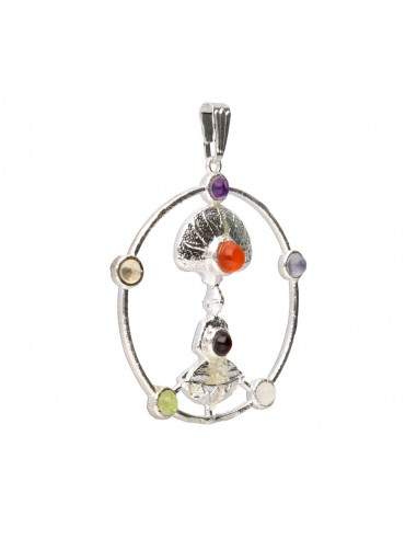 Ciondolo di Buddha e fiore di loto...