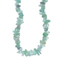 Collana con Chip di Fluorite Verde