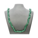 Collar Chip de Cuarzo Verde, Aventurina