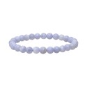 Blue Chalcedony Bracelet 6mm