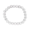 Bracciale in Quarzo Bianco 8mm