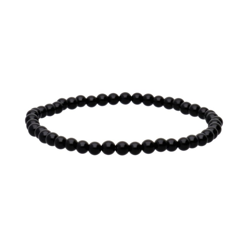 Bracciale in Obsidiana 4mm