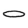 Bracelet d'obsidienne 4mm