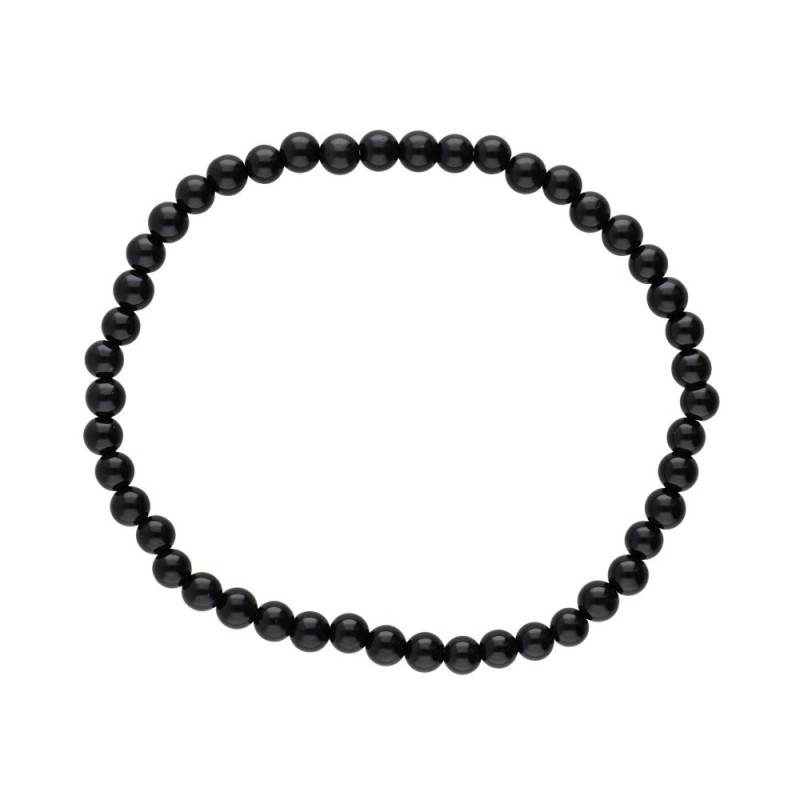 Bracciale in Obsidiana 4mm