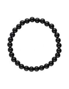 Bracelet d'obsidienne 6mm 2