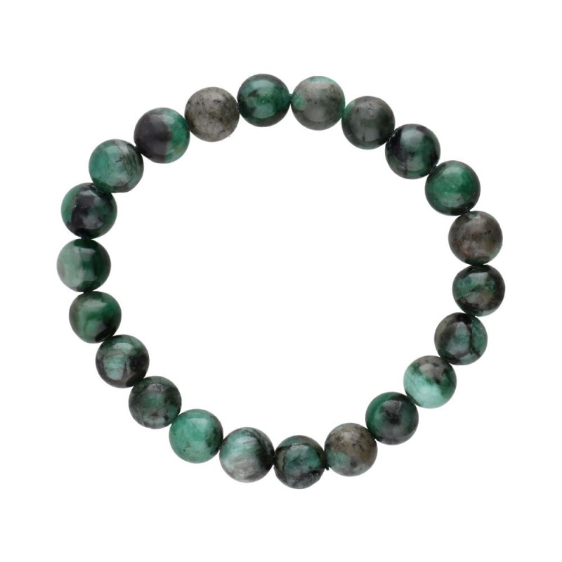 Bracciale in Esmeralda Extra 8mm
