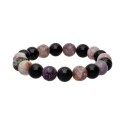 Bracciale in Tormalina Multicolore 10mm