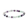 Fluorita arco-íris infantil Pulseira 4mm