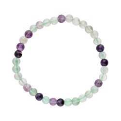 Bracciale Infantile in Fluorite Arcobaleno 4mm