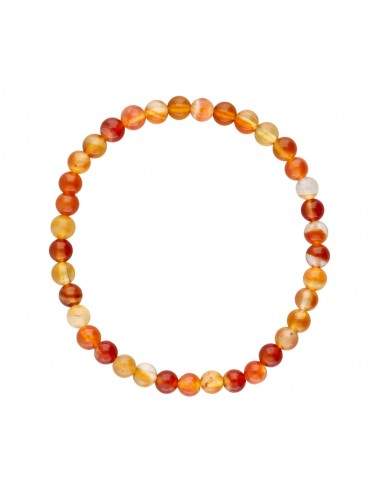 Cornalina 4mm para crianças Pulseira