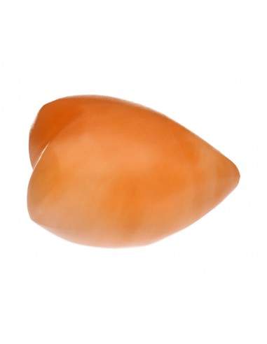 Corazón di Selenita Arancione Piccolo