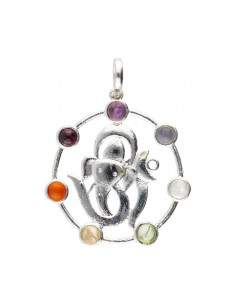 Ganesha and OM Pendant with...
