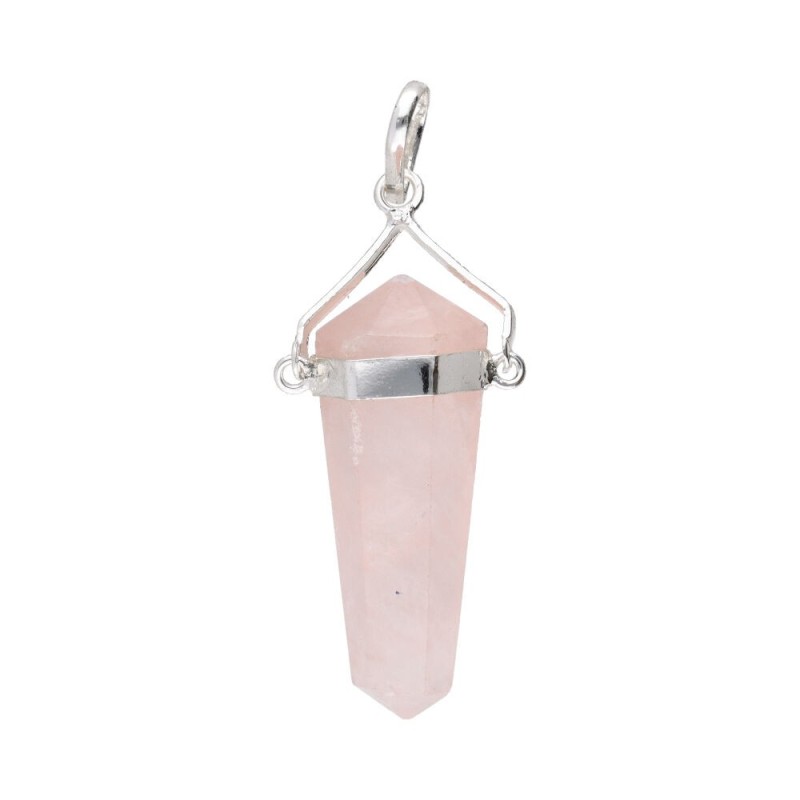 Colgante di Quarzo Rosa Biterminato | Vives de la Cortada