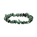 Bracelet de zoisite avec rubis