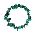 Pulseira de chips de malaquite